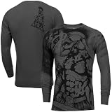 ADX Gladiator Long Sleeve Thermal T-shirt - Charcoal