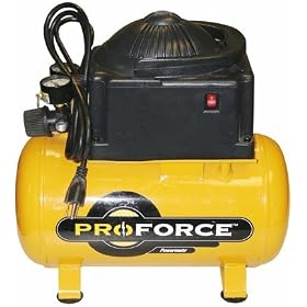 Pro-Force Electric Oil-Free Air Compressor - 2 Gallon Tank
