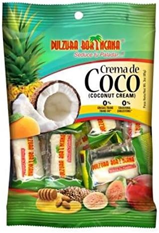 Dulzura Borincana Crema de Coco 12 individual packs