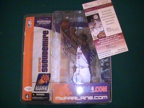 AMARE STOUDEMIRE SIGNED AUTOGRAPHED PHOENIX SUNS MCFARLANE FIGURE W/ COA JSA