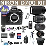 Nikon D700 (IMPORT) Digital Camera + Nikon 18-55mm VR Lens + Nikon 70-300mm ....