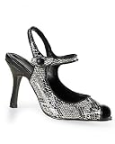 Peep-toe ankle-strap pump