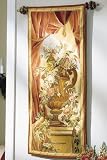Review Home Decorators Collection  / Draped Floral Urn Tapestry 58