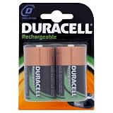 DURACELL D BATTERIES RECHARGEABLE 2 PACK