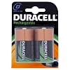 Duracell Rechargeable HR20 2200 mAh D Batteries - 2-Pack