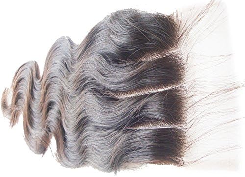 Generic 3 Way Part 4*4 Lace Top Closure Brazilian Virgin Remy Hair Body Wave Natural 10inch 1 Pc