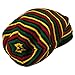 Rasta Striped Multi Deep Beanie - Rasta