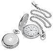 Chronostar - R3753500002 - Montre Mixte - Ligne Forever - Quartz Analogique - Gousset - Cadran Blanc - dessin central