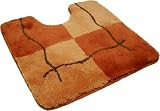 Pacific WC Vorleger Ellice terracotta 55x55cm Badematte