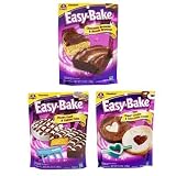 Easy Bake Value Three Pack : Devil's Food, Yellow Cake, Sugar Cookie, Chocolate Cookie, Chocolate and Blonde Brownie