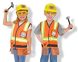 Melissa and Doug Construction Worker Role Play Set
