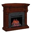 Marthas Vineyard Wall/Corner Electric Fireplace - Mahogany (18")