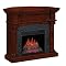 Marthas Vineyard Wall/Corner Electric Fireplace - Mahogany (18")