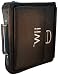 Black Travel Carrying Case for Nintendo Wii with extra pockets
