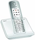 Gigaset S810 Schnurlostelefon (4,6 cm (1,8 Zoll) TFT-Farbdisplay, Freisprecheinrichtung) weiß