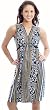 Olian Allium sleeveless knee-length maternity dress - XL only