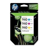 HP No. 940 Combo Pack - Inkjet - 900 Page - Magenta, Yellow, Cyan - 1 Pack