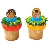 Diego Cakes Go Diego & Jag Rings 8 Re-Usable Cake Rings & Favors