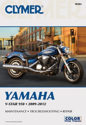 yamaha v star 950 2009 2012 clymer manuals motorcycle repair