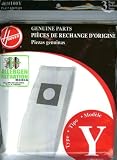 Hoover Y Allergen Filtration Bags for Windtunnel and Tempo (Genuine)