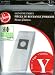 Kitchen & Housewares : Hoover Y Allergen Filtration Bags for Windtunnel and Tempo (Genuine)
