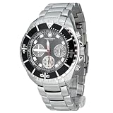 Constantin Durmont Herren-Armbanuhr Seawolf CD-SEAW-QZ-ST-STBK-BK