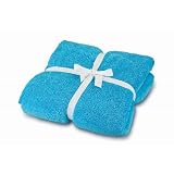 Blanket Large Cozy Fluffy Fleece Throw In Turquoise - Room It Up #CF8003