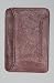 WeSC The Yngwie Credit Card Case in Red Port,Wallets for Men