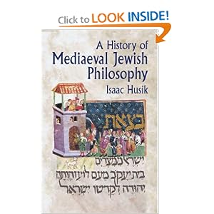 A History of Mediaeval Jewish Philosophy