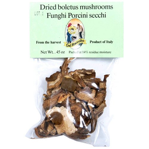 Dal Raccolto Dried Porcini Mushrooms, 0.45-Ounce Bags (Pack of 3) by Olive Oil