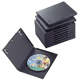 ELECOM CCD-DVD03BK DVDトールケース