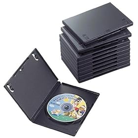 【クリックで詳細表示】ELECOM CCD-DVD03BK DVDトールケース