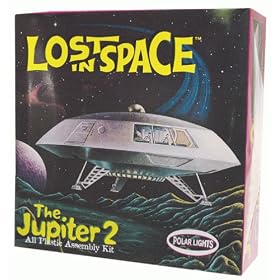 Lost in Space classic Jupiter 2 plastic model assembly kit