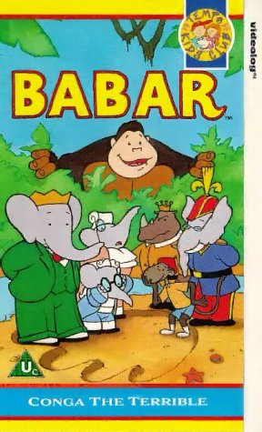 Babar - Conga The Terrible [VHS] [Import anglais]
