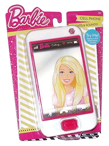 Barbie Toy Cell Phone with Realistic Lights and Sounds Battery Operated New | eBay
