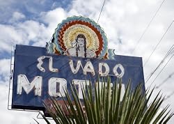 El Vado Motel, U.S. Route 66, Albuquerque, New Mexico - Memorable 16x20 Photographic Print by Carol M. Highsmith