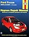 Haynes 2000 and 2001 Ford Focus Repair Manual (Hayne's Automotive Repair Manual)