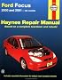 Haynes 2000 and 2001 Ford Focus Repair Manual (Hayne's Automotive Repair Manual)