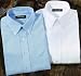 Neil Allyn Oxford Poly/Cotton Button Down Wrinkle Resistant Short Sleeve Dress Shirt for men - ON SALE