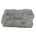 Beloved Pet Memorial Stone