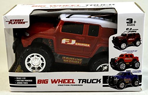Big Wheel Truck: Toyota FJ Cruiser - 1:32 Scale, Friction Powered