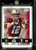 2008 Sage HIT # 12 Matt Ryan - Boston College, QB - First OFFICIAL Football Card - NFL Rookie Card in Protective Screw Down Display Case