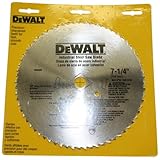 DeWalt DW3329 7-1/4 inch 68 Tooth Steel Non-Ferrous Metal Cutting Saw Blade with 5/8 inch and Diamond Knockout Arbor