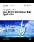 Getting Started with the SAS Power and Sample Size Application