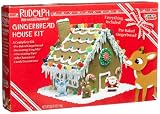 Color-A-Cookie Rudolph the Red Nosed Reindeer Gingerbread House Kit, 1.9 lb. Box
