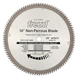 Freud LU90M010 10-Inch 100 Tooth TCG Thin Stock Non-Ferrous Metal Cutting Saw Blade with 5/8-Inch Arbor