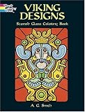 Viking Designs Stained Glass Coloring Book (Pictorial Archives)