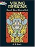 Viking Designs Stained Glass Coloring Book (Dover Pictorial Archive)