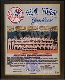 1978 New York Yankees Major League Baseball World Series Championship 13x16 Plaque