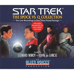The Spock vs.Q (Star Trek)